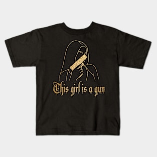 This Girl Is A Gun Halsey IICHLIWP inspired Kids T-Shirt